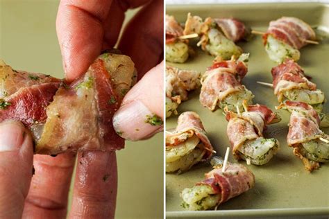 easy-bacon-wrapped-shrimp-recipe-with-limes-feeding image