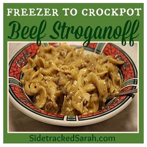 the-best-slow-cooker-ground-beef-stroganoff image