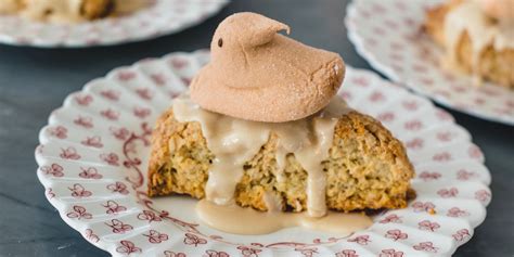 oatmeal-scones-with-maple-peeps-recipe-todaycom image