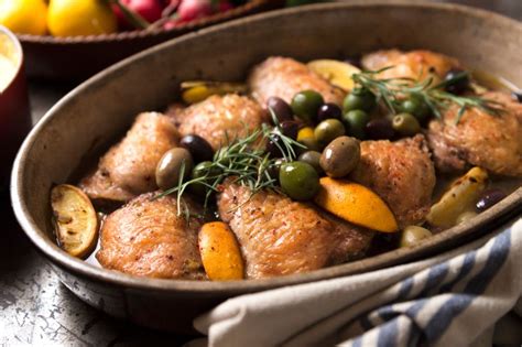 recipe-braised-chicken-with-lemon-and-olives-the image