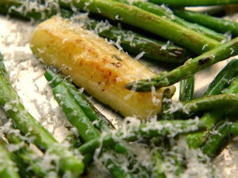 roasted-green-vegetable-medley-recipe-ree image