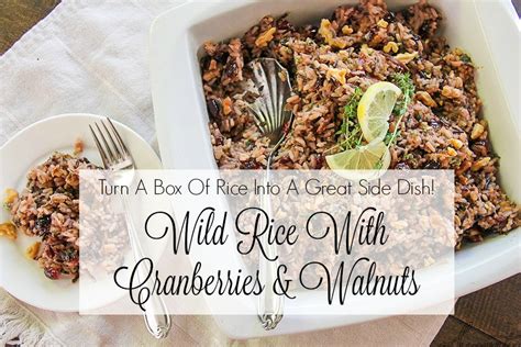 quick-side-dish-wild-rice-with-cranberries-walnuts image