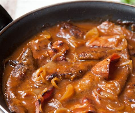 liver-and-bacon-with-onion-gravy-recipes-hairy-bikers image
