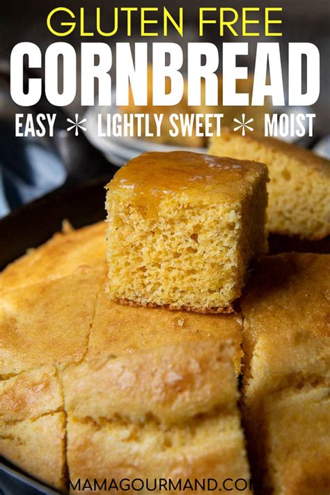 easiest-gluten-free-cornbread-fluffy-moist-copycat image