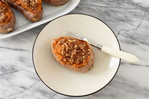 twice-baked-sweet-potatoes-recipe-the-spruce-eats image