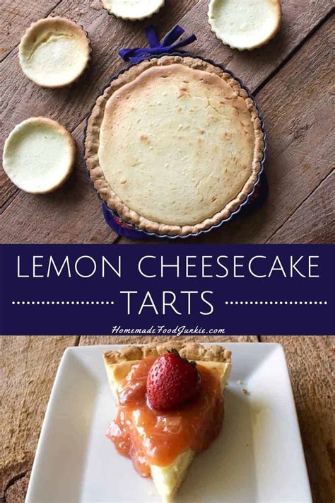 lemon-cheesecake-tarts-homemade-food-junkie image