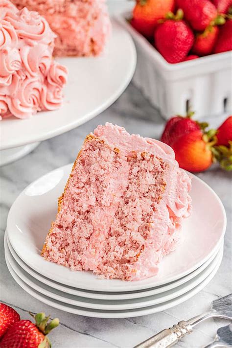 the-most-amazing-strawberry-cake image