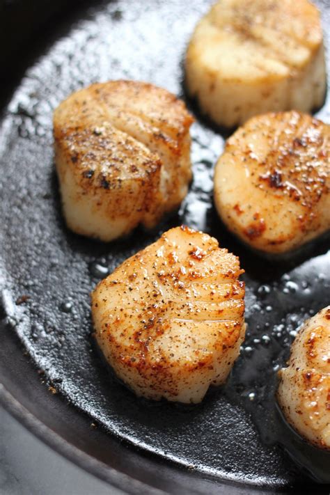 perfectly-seared-scallops-recipe-baker-by-nature image