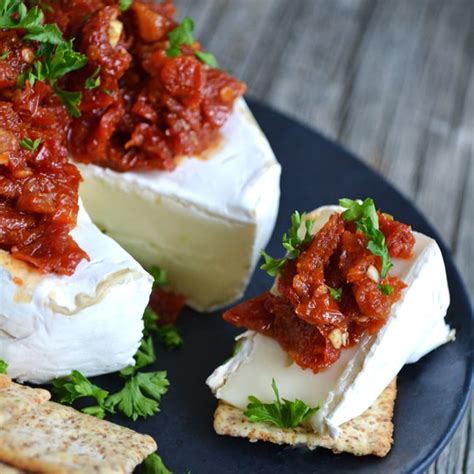 brie-with-sun-dried-tomatoes image