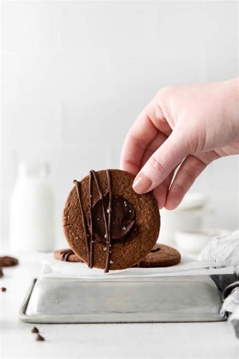 chocolate-thumbprint-cookies-easy-dessert image