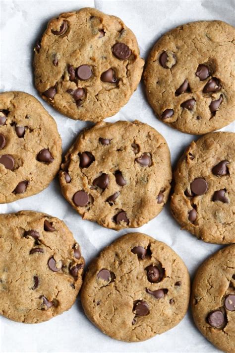 vegan-peanut-butter-chocolate-chip-cookies-gluten-free image
