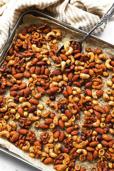 homemade-spicy-nuts-in-20-minutes-whole30-real image