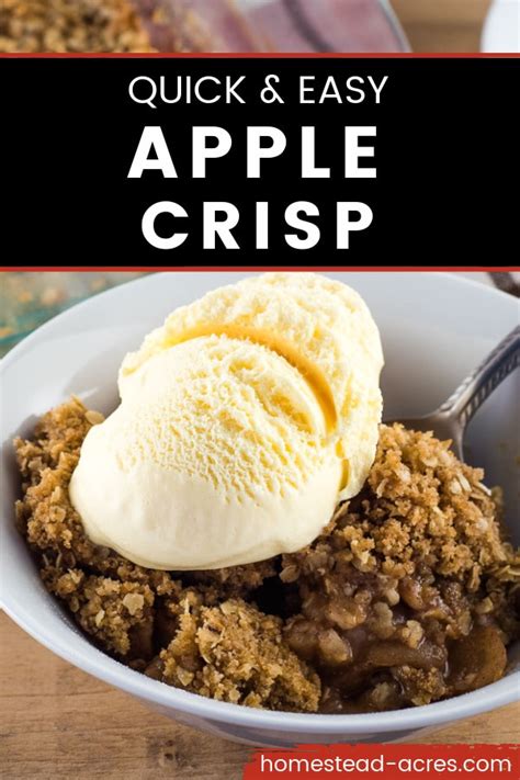 easy-apple-crisp-recipe-with-make-ahead-tips image