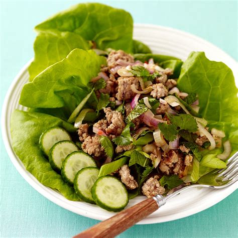 spicy-thai-pork-salad-larb-recipes-ww-usa image