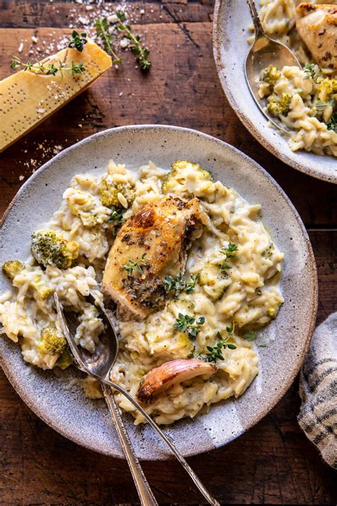 slow-cooker-mustard-herb-chicken-and-creamy-orzo image