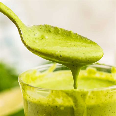 easy-cilantro-lime-dressing-with-yogurt-5-minute image