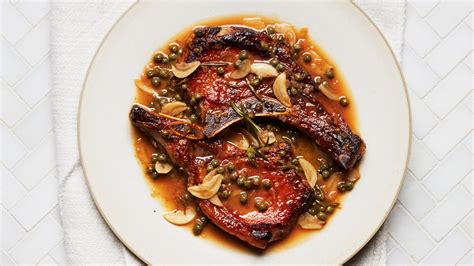 sweet-and-saucy-pork-chops-recipe-bon-apptit image
