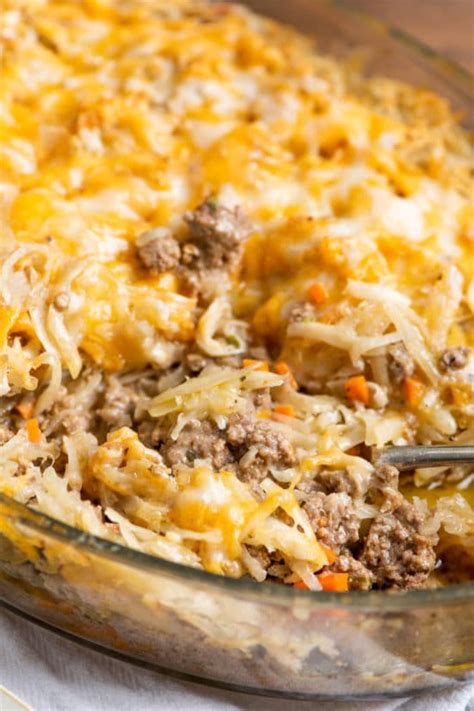 cheesy-ground-beef-and-hashbrown-casserole image