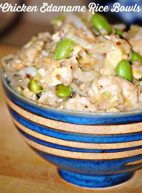 chicken-edamame-rice-bowls-faithfully-free image
