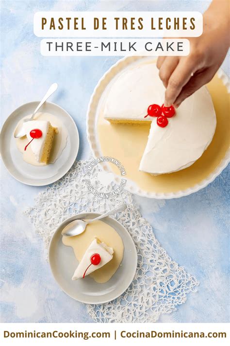 tres-leches-recipe-video-three-milk-cake-dominican-cooking image