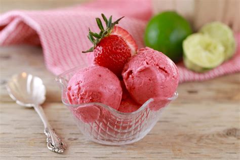 homemade-strawberry-lime-sorbet-in-5-minutes-no image