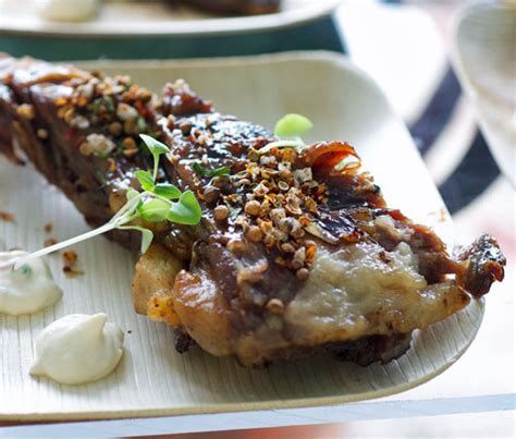 crispy-lamb-ribs-with-sherryhoney-glaze-and-minted image