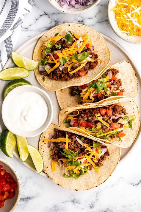 mexican-ground-beef-tacos-ahead-of-thyme image
