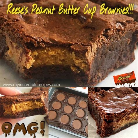 homemade-reeses-peanut-butter-cup-brownies-my image