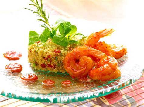 spicy-shrimp-with-quinoa-salad-recipes-goya-foods image