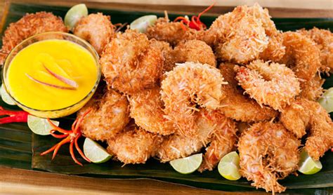 coconut-shrimp-with-mango-ginger-dipping-sauce image
