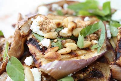 giadas-grilled-eggplant-and-goat-cheese-salad image
