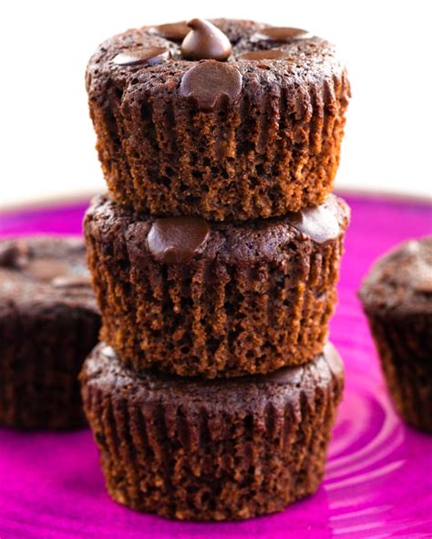 low-fat-chocolate-muffins-chocolate image