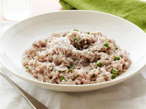 red-wine-risotto-with-peas-recipes-cooking-channel image