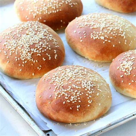 homemade-hamburger-buns-the-daring-gourmet image