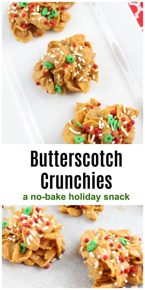 butterscotch-cornflakes-crunchies-no-bake-holiday image