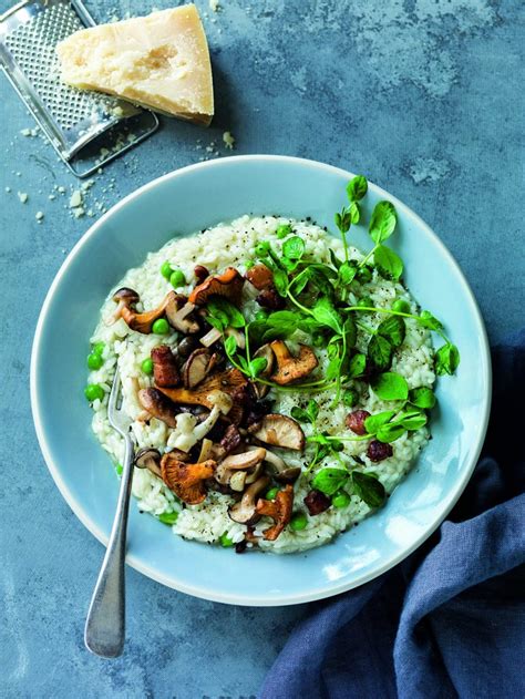 risotto-with-pancetta-peas-mushrooms-instant-pot image