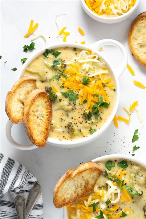 easy-broccoli-cheese-soup-vegetarian-midwest image