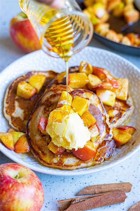 vegan-apple-pancakes-pancake image