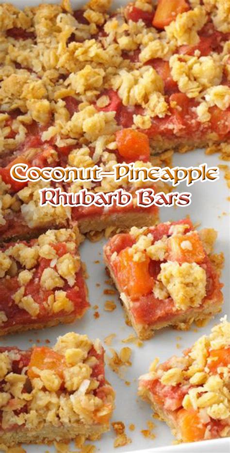 coconut-pineapple-rhubarb-bars-completerecipescom image