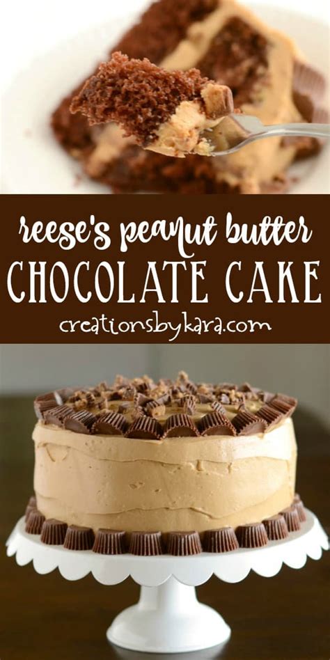 reeses-peanut-butter-chocolate-cake-creations-by-kara image