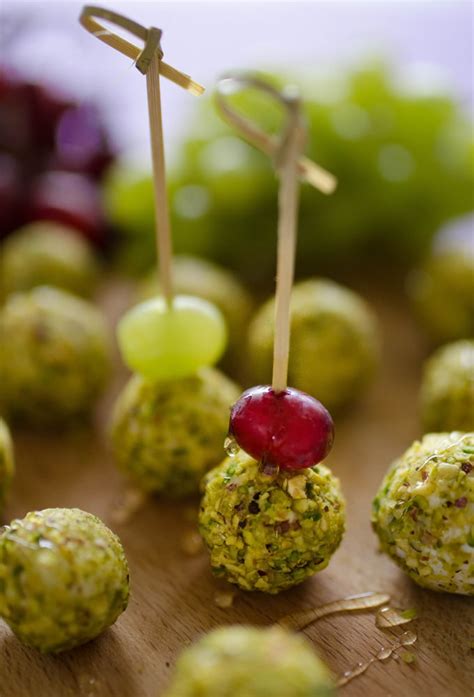goat-cheese-covered-grapes-with-crunchy-pistachios image