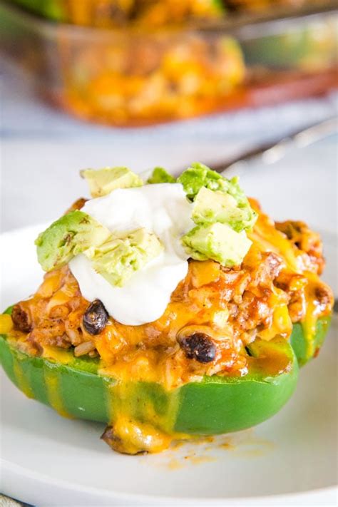 easy-taco-stuffed-peppers-dinners-dishes-and-desserts image