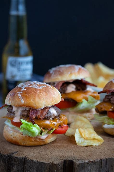 smash-burger-sliders-recipe-cooks-with-cocktails image