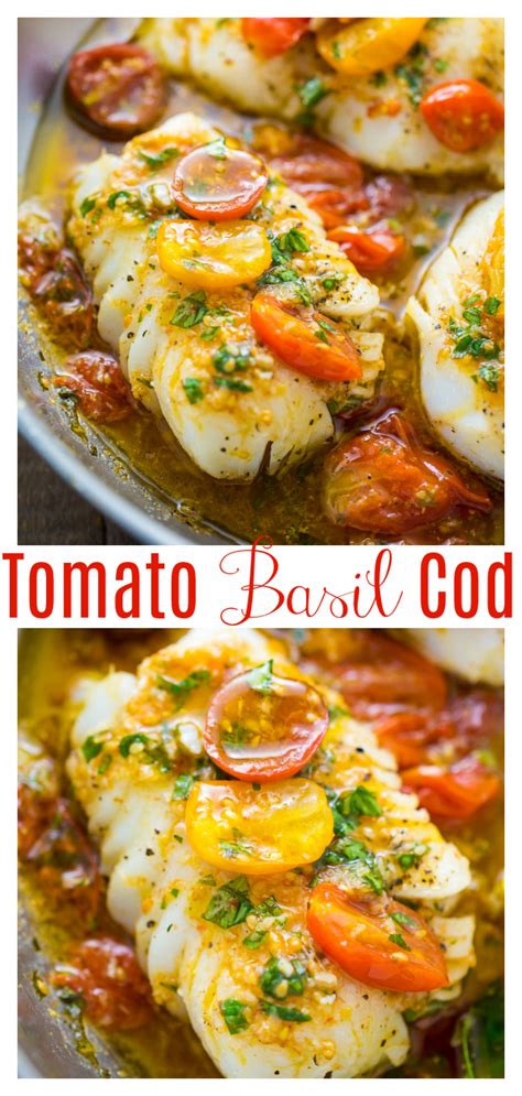 pan-seared-cod-in-white-wine-tomato-basil image