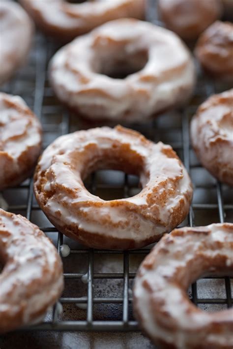 pumpkin-old-fashioned-doughnuts-with-glaze image