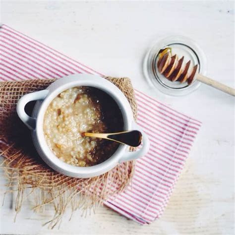 steel-cut-oats-with-peanut-butter-honey-and image