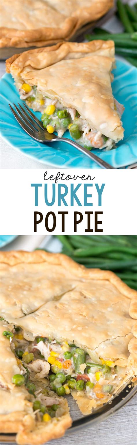 easy-turkey-pot-pie-recipe-with-leftover-turkey-crazy image