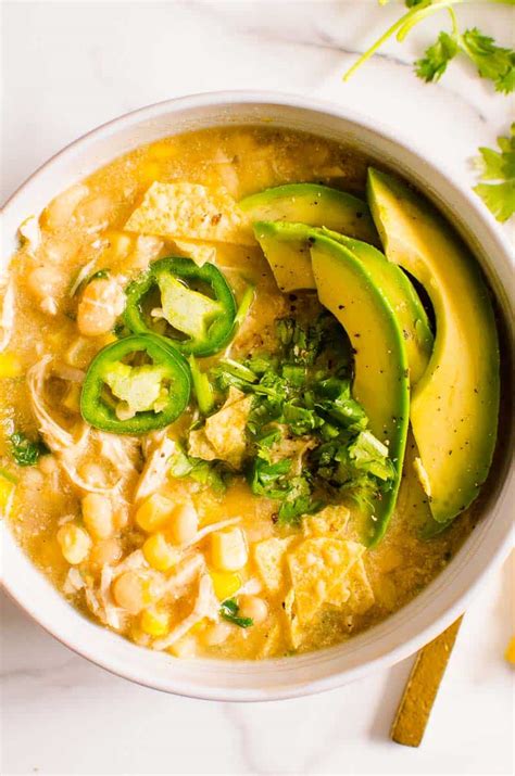 healthy-white-chicken-chili-crock-pot-or-stove-ifoodreal image