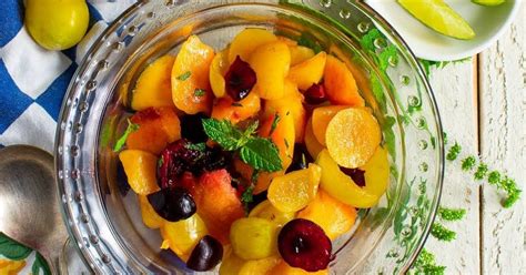 fruit-salad-with-orange-juice-dressing-recipes-yummly image