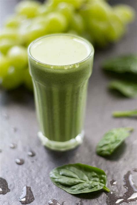 green-grape-smoothie-sweet-tangy-smooth-and image